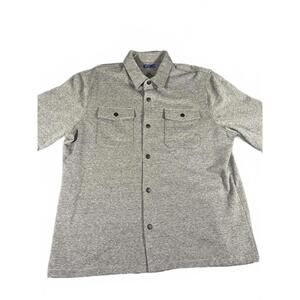 Apt 9 (Shacket) Men's XXL Snap Button Gray Shirt Jacket NWT